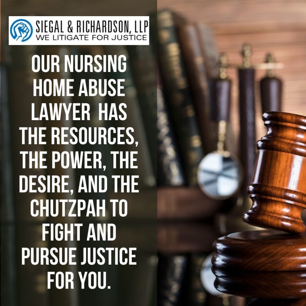 Nursing home abuse lawyer Livermore California | Siegal and Richardson