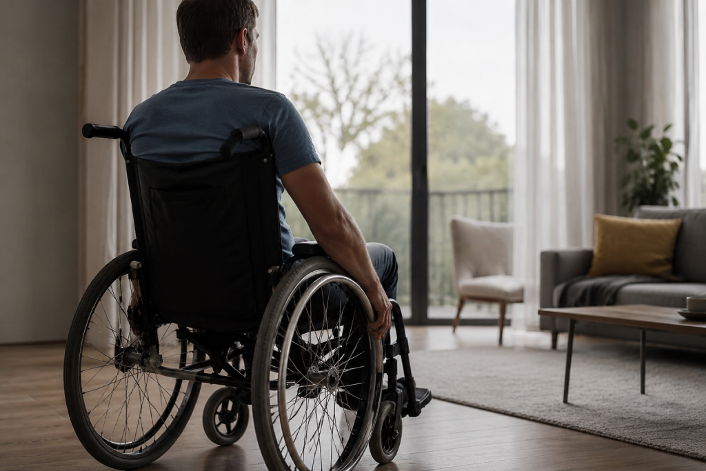 Paralysis accident